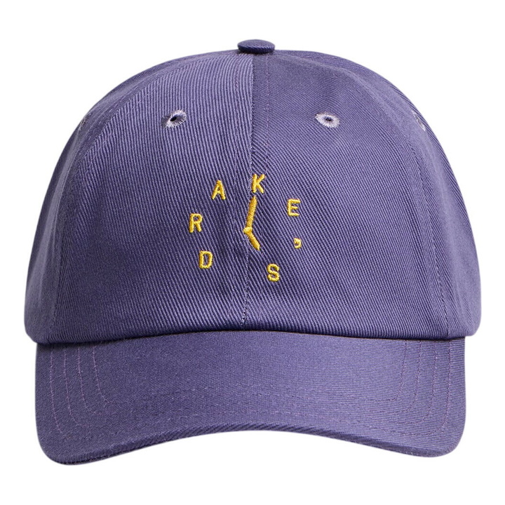 Photo: Drake's Men's Clock Twill Baseball Cap in Navy
