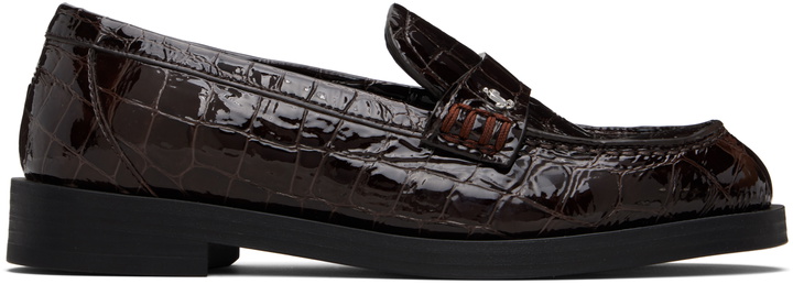 Photo: Jimmy Choo Burgundy Ivy Loafers