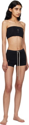 Rick Owens Black Champion Edition Bikini Top