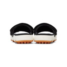 Off-White Black Oddsy Minimal Slider Sandals