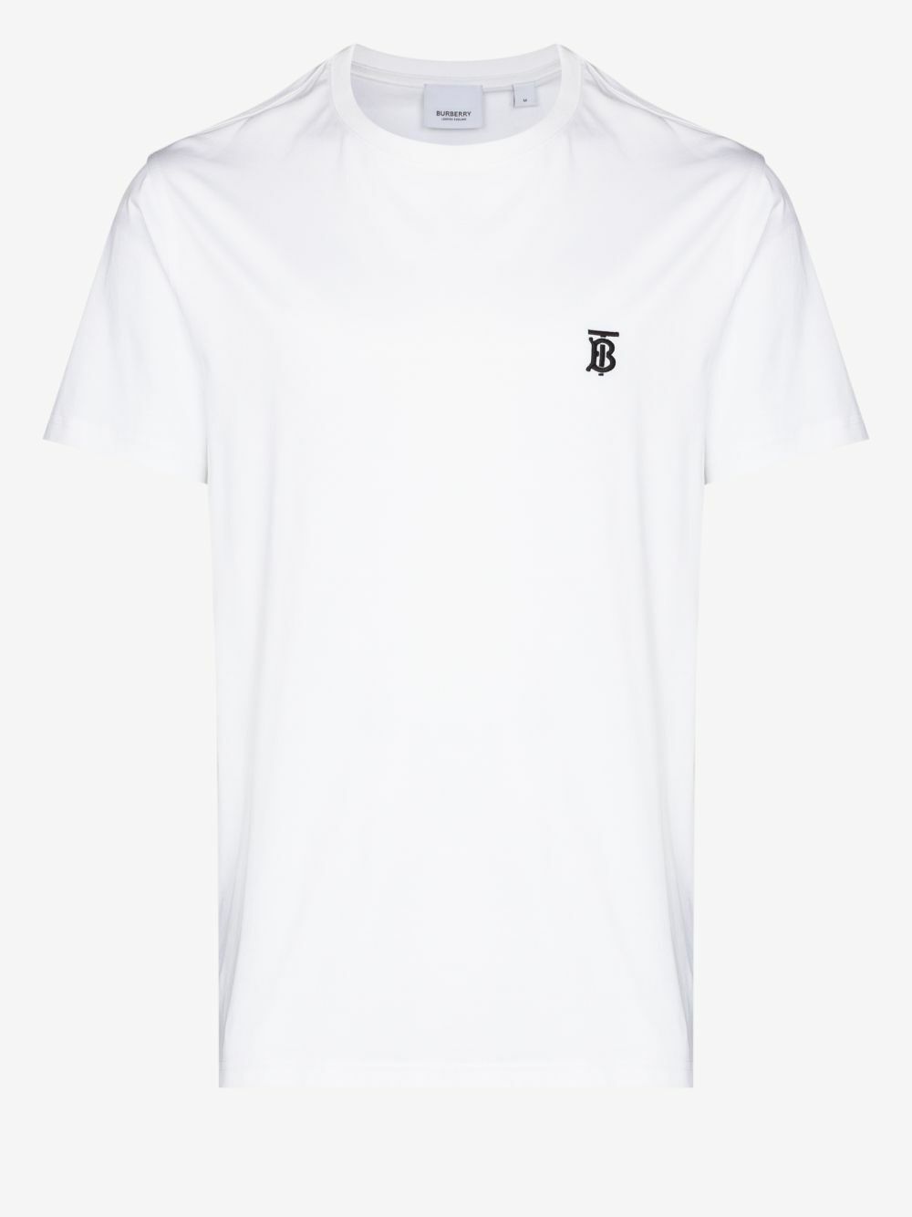 BURBERRY ホワイト Tシャツ M Burberry White Monogram Logo T-Shirt Burberry