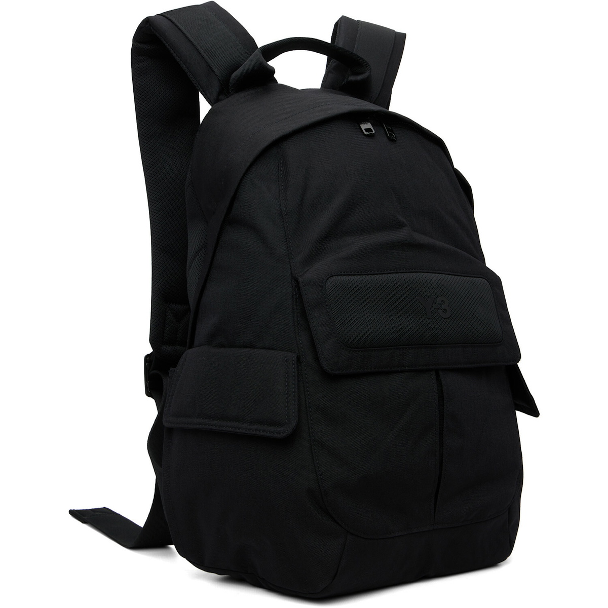 Y-3 Black Small Backpack