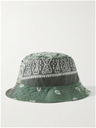 KAPITAL - Patchwork Bandana-Print Cotton Bucket Hat
