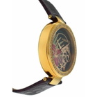 Versace Mystique Hibiscus Quartz Diamond Black Dial Ladies Watch I9Q81D9HI S702