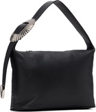 Toga Pulla Black Leather Mini Clutch