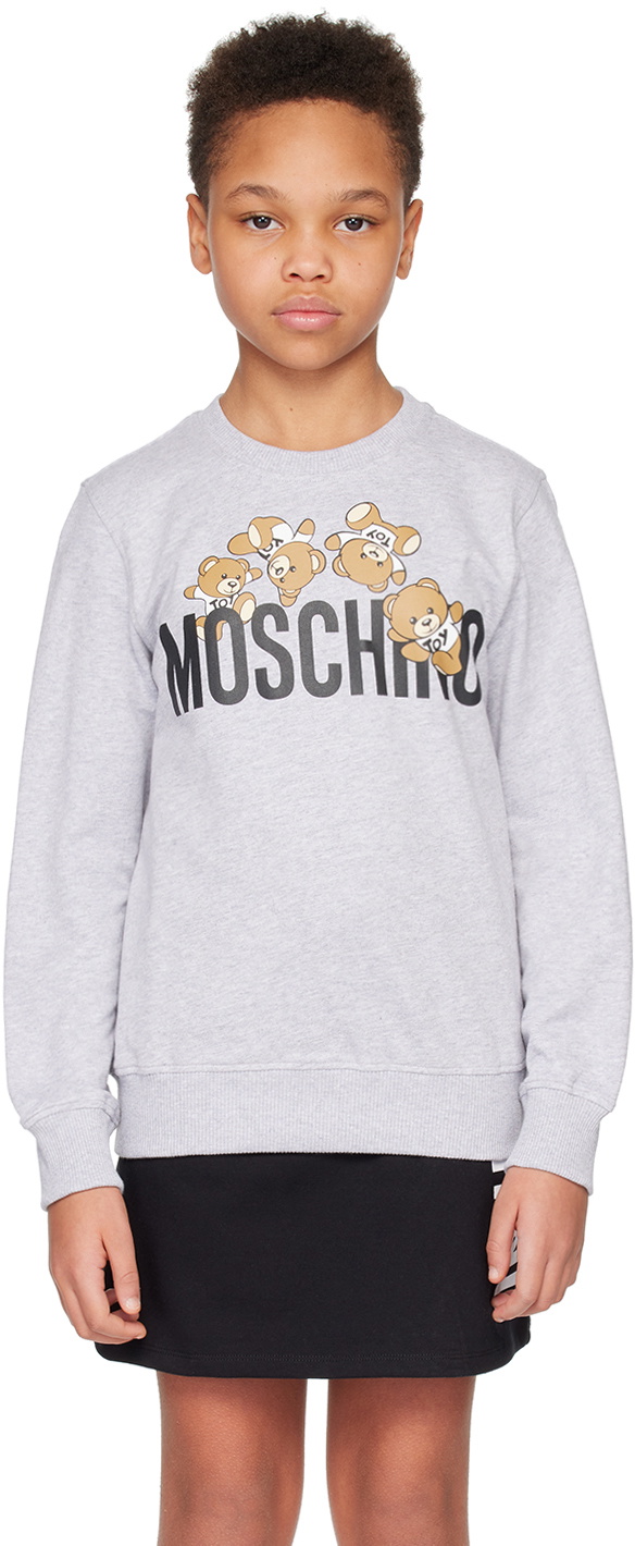 Kids moschino sweatshirt on sale