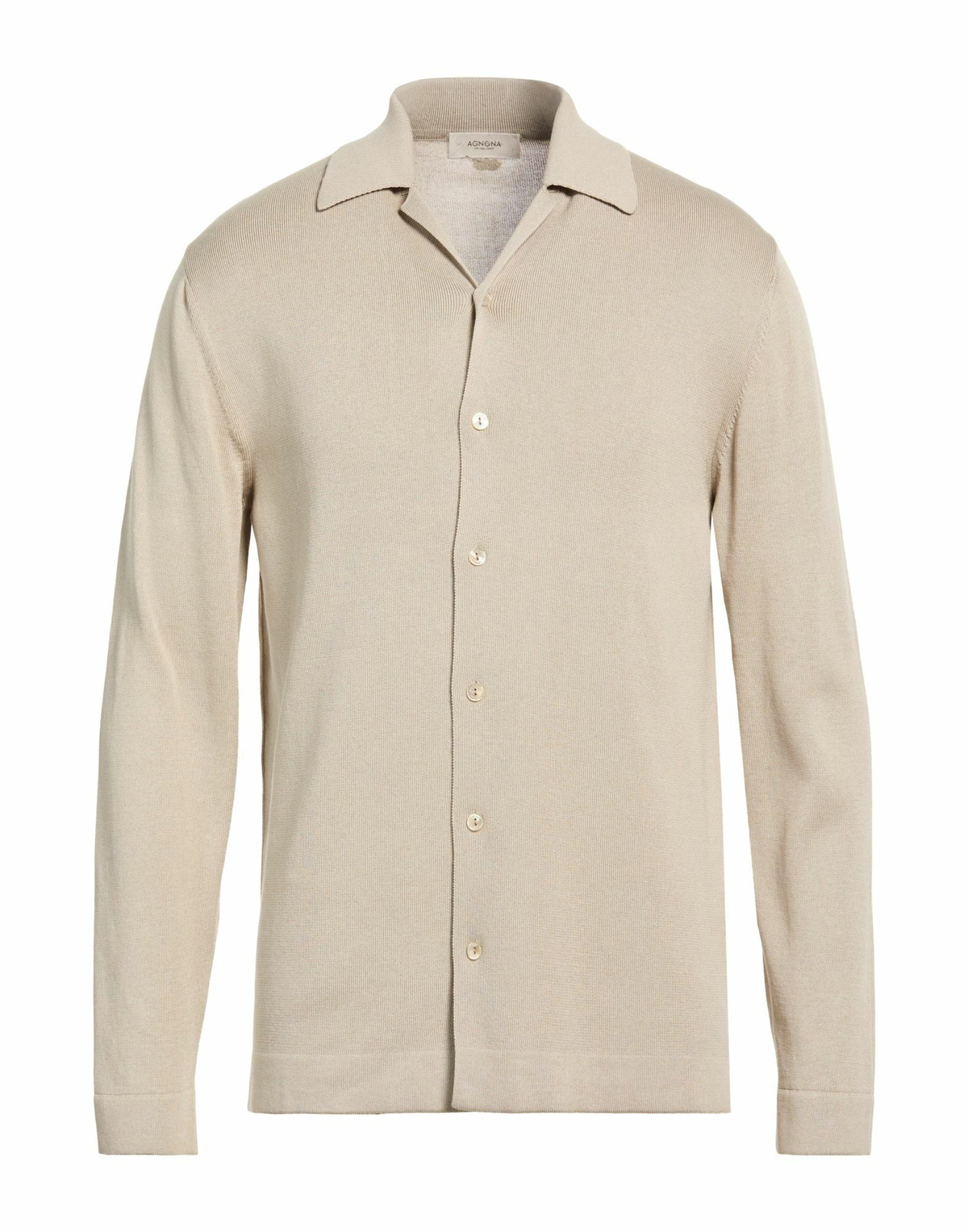 Agnona Mens Shirt Taupe