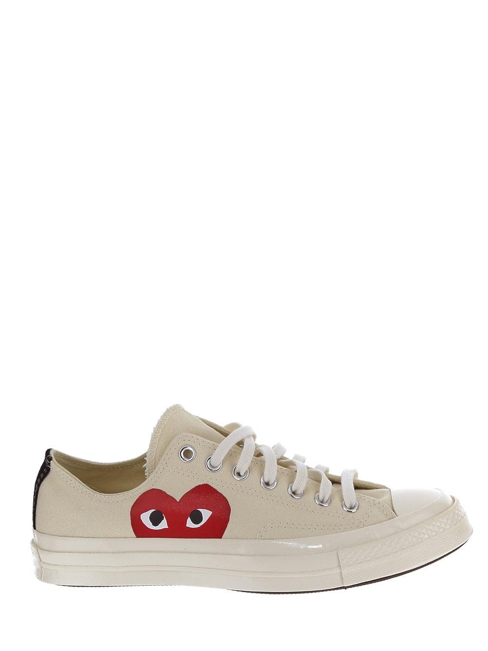 comme des garçons play men's chuck taylor 1970s sneakers