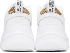 Versace Jeans Couture White Speedtrack Low Top Sneakers