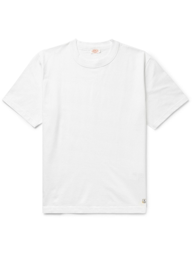 Photo: ARMOR LUX - Callac Cotton-Jersey T-Shirt - White