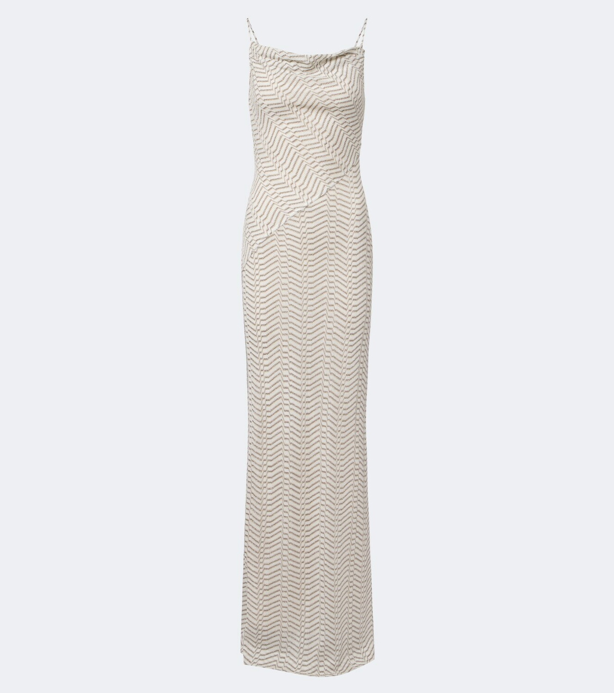 Missoni Zigzag lamé maxi dress