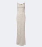 Missoni Zigzag lamé maxi dress