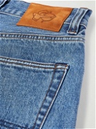 Drake's - Tapered Selvedge Jeans - Blue