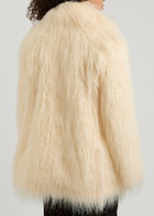 Rabanne Shearling Jacket Ivory