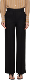 TOTEME Black Relaxed Trousers