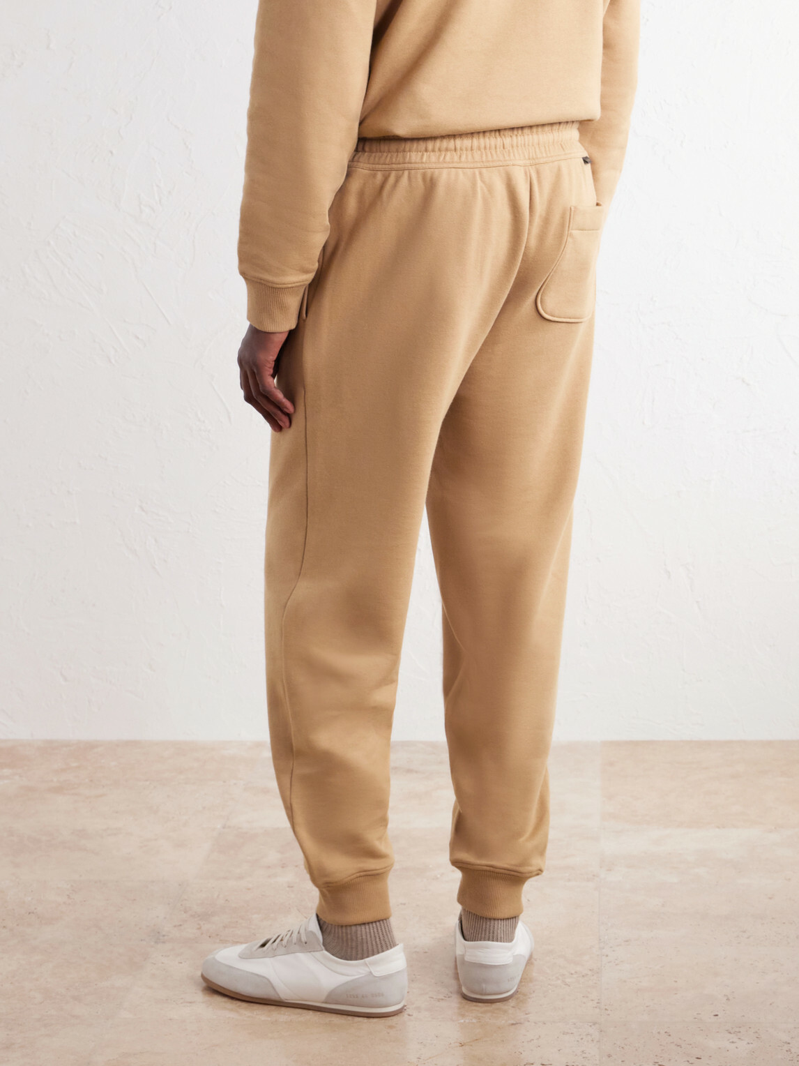 Slowear - Zanone Tapered Cotton and Cashmere-Blend Jersey Sweatpants - Neutrals