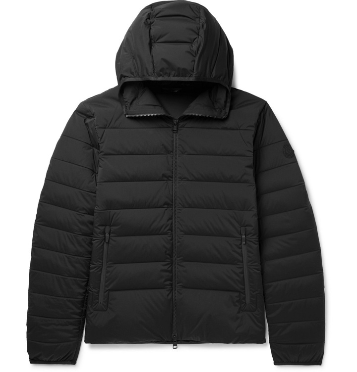 Photo: MONCLER - Eze Quilted Shell Down Hooded Jacket - Black