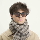 Le Specs Heart Throb Sunglasses in Black/Light Brown Mono 