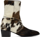 Vivienne Westwood Brown & White Saturday Boots