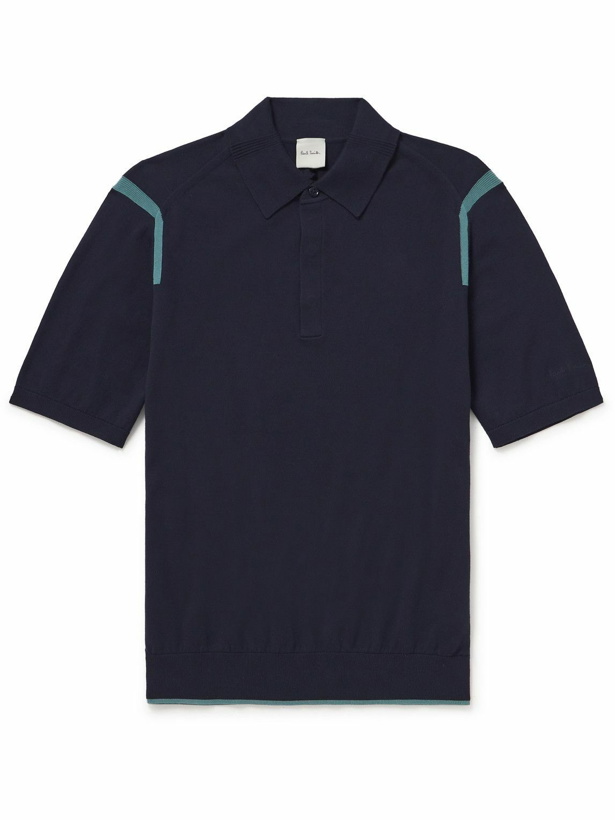 Photo: Paul Smith - Cotton Polo Shirt - Blue