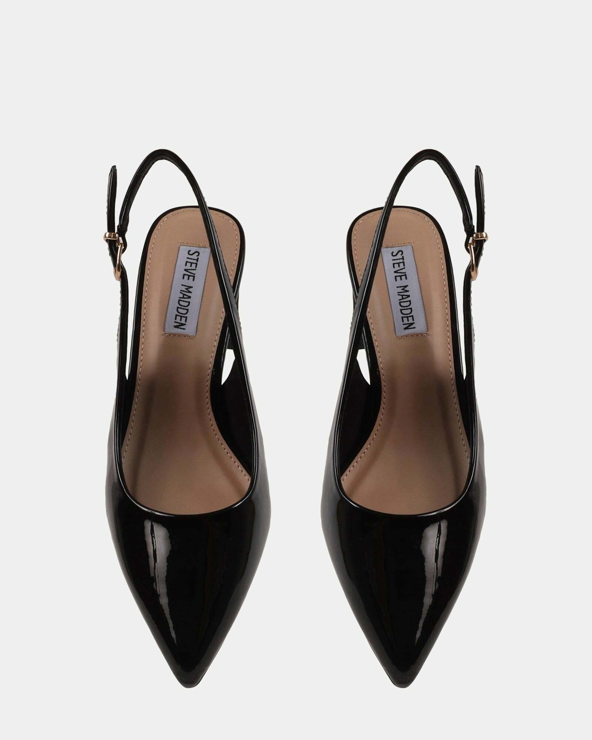 Steve Madden Diffuse Heels in Black Patent