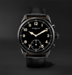 Montblanc - Summit 2 42mm Steel and Leather Smart Watch, Ref. No. 119438 - Black