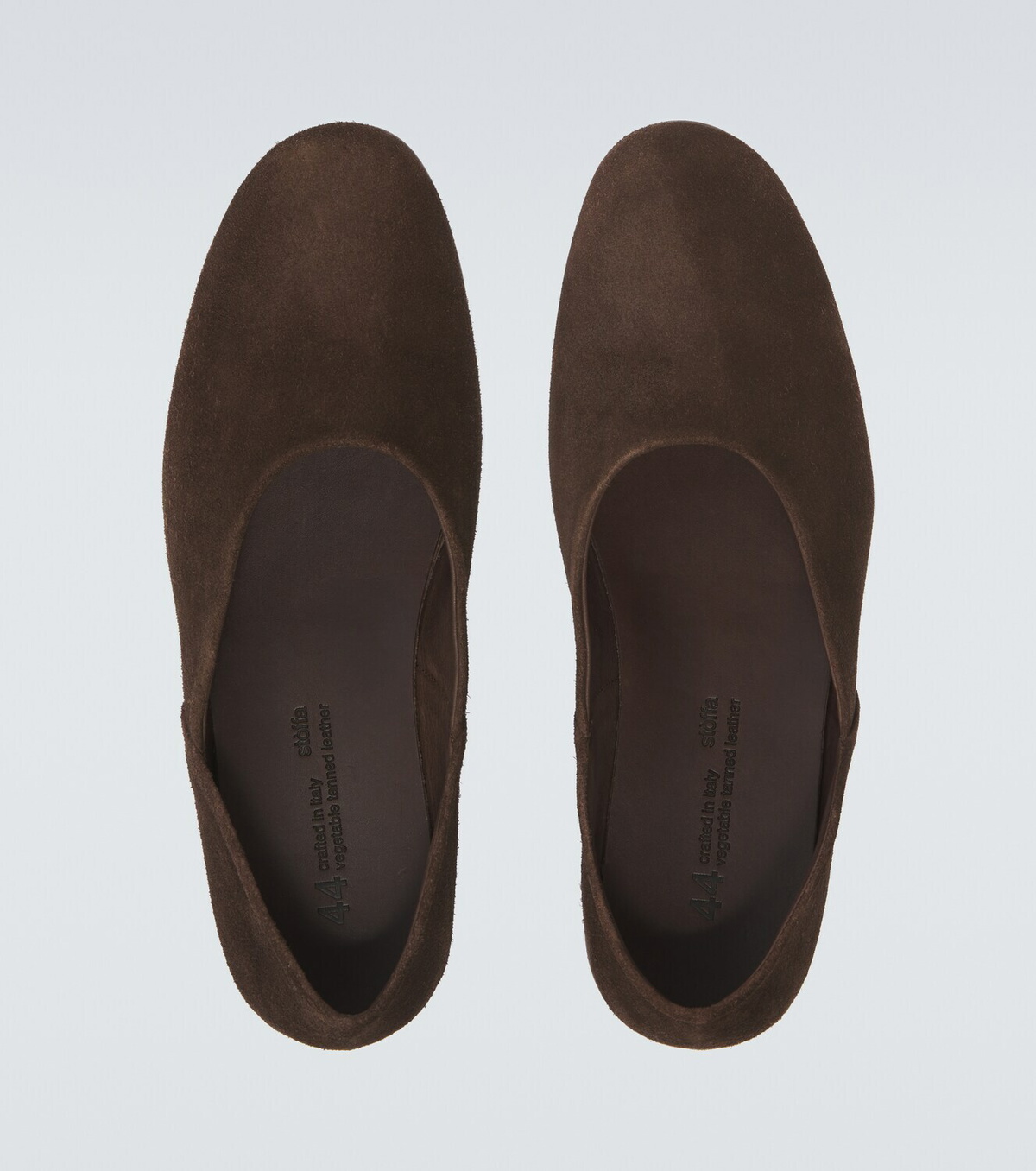 Stòffa Suede slip-on shoes