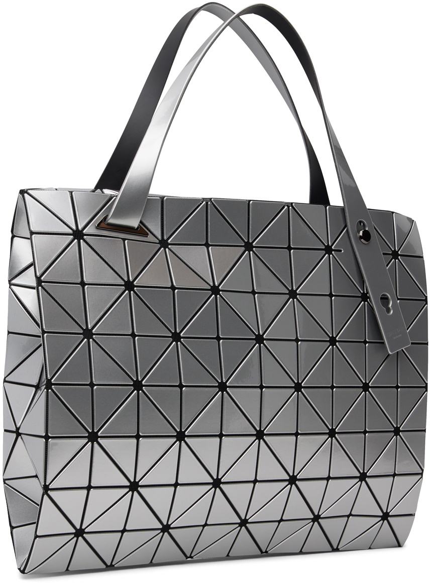 BAO BAO ISSEY MIYAKE Silver Carton Bag Bao Bao Issey Miyake