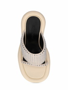 JW ANDERSON - 90mm Bumper Leather & Crystal Mules