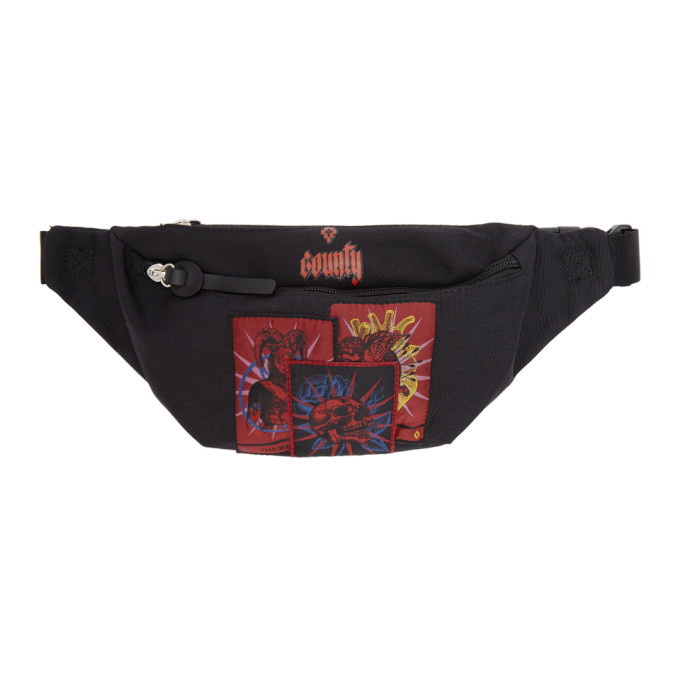 Photo: Marcelo Burlon County of Milan Black Tarot Fanny Pack