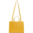 Telfar Yellow Medium Shopper Tote