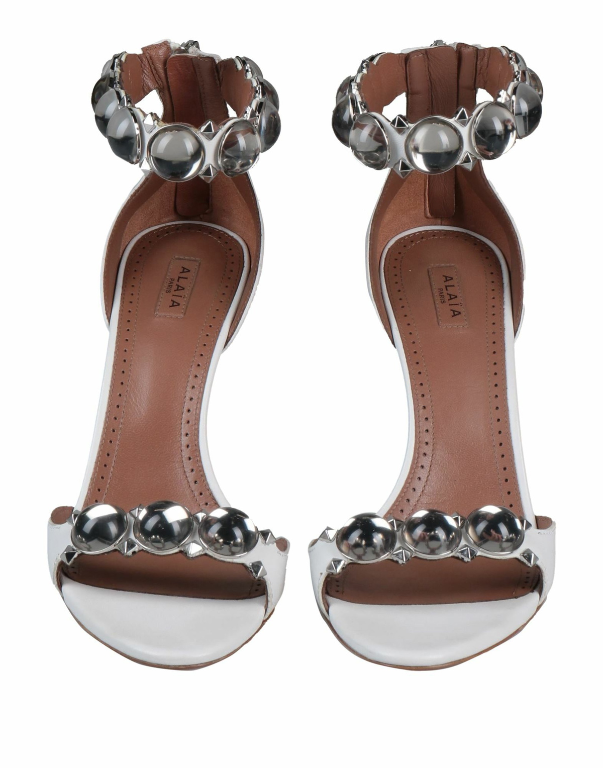 Alaïa Womens Sandals in White