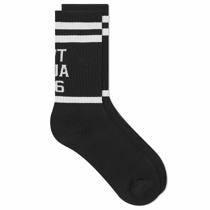 Photo: WTAPS Men's 07 Sports Sock in Black 