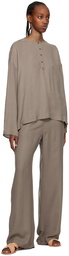 LESET Taupe Ari Shirt