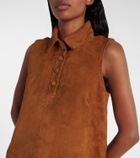 Frame The Suede City suede minidress