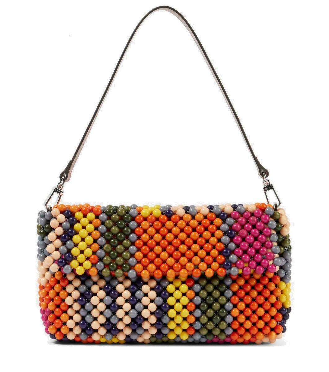 Staud Timmy Small beaded shoulder bag Staud