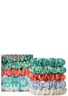 Slip Pure Silk Midi Scrunchies - Seashell