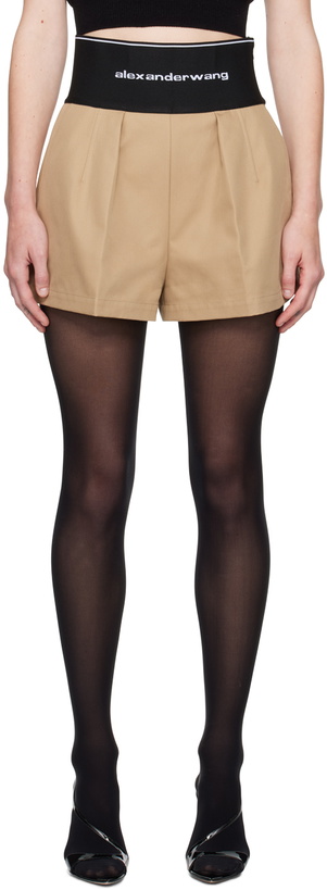 Photo: Alexander Wang Beige Safari Shorts