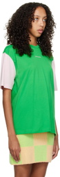 Stine Goya Green & Pink Margila T-Shirt