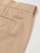 Paul Smith - Straight-Leg Pleated Cotton-Blend Twill Trousers - Neutrals