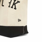 New Era New York Yankees MLB Tote Bag in Natural 
