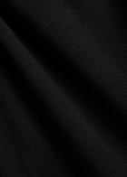 Tala 365 Ribbed Stretch-modal T-shirt Black