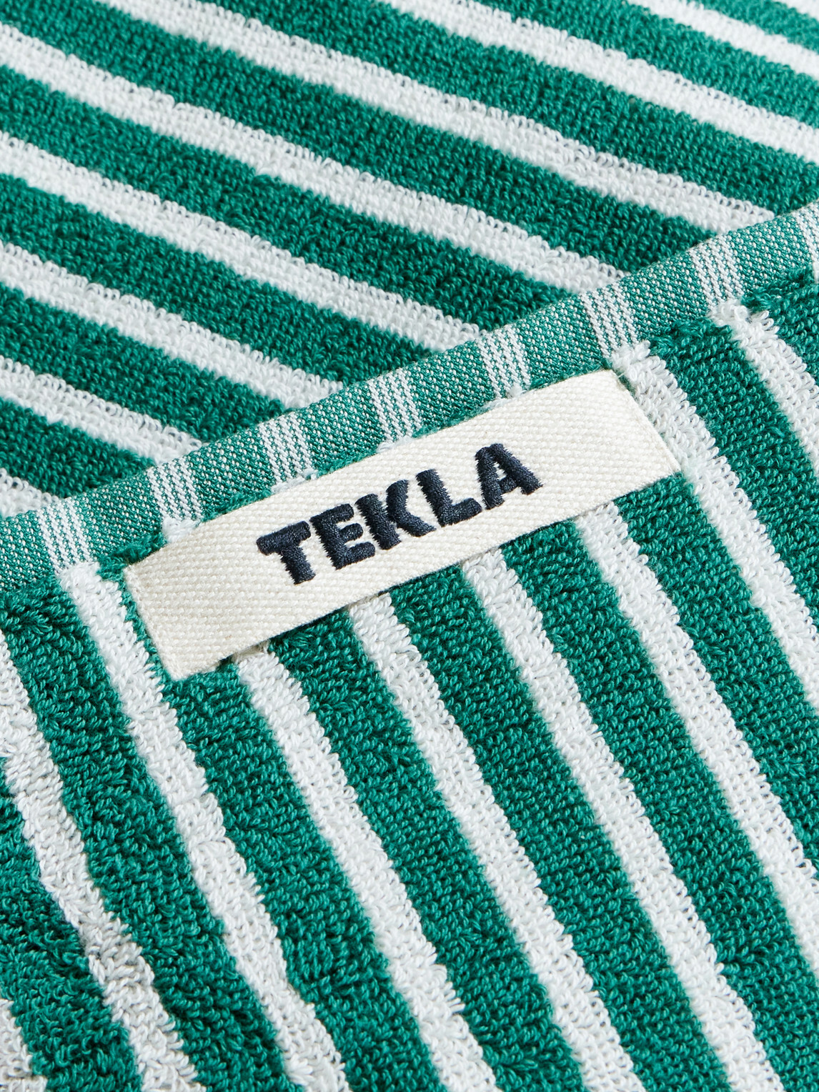 TEKLA - Striped Organic Cotton Towels