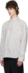 C2H4 White Lineation Recliner Shirt
