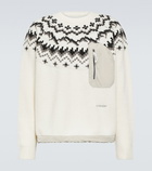 And Wander Lopi fair isle wool-blend sweater