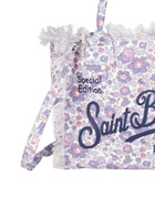 MC2 Saint Barth Betsy Cotton Canvas Colette Liberty Handbag |made With Liberty Fabric