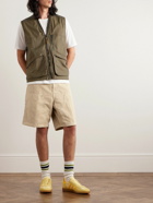 Carhartt WIP - Double Knee Straight-Leg Organic Cotton-Canvas Shorts - Neutrals