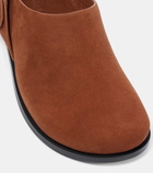 A.Emery Louis suede slingback flats