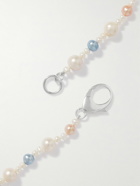 Hatton Labs - XL Pebbles Silver Pearl Necklace
