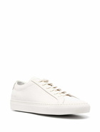 COMMON PROJECTS - Achilles Leather And Canvas Sneakers